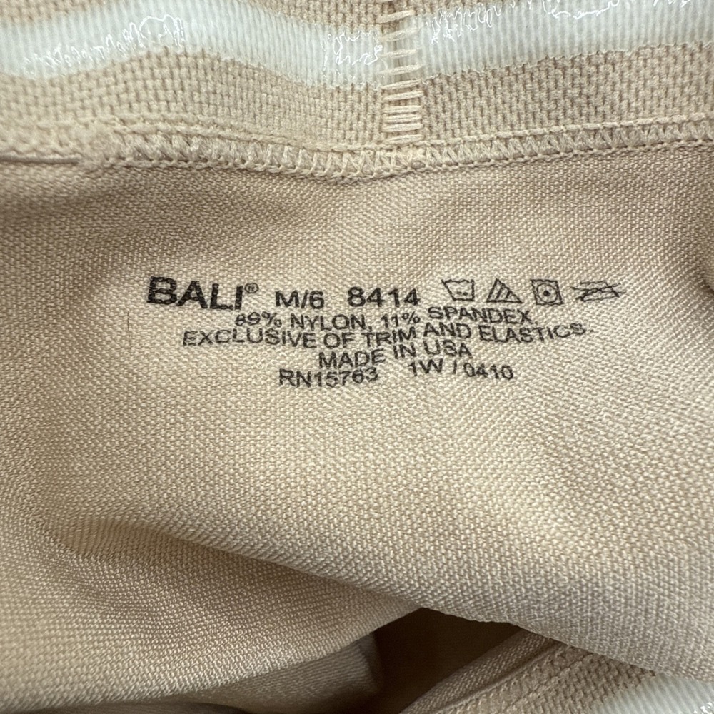 Bali Comfortshape Firm Control Nude Beige Hi-Waist Thigh Slimmer Size‎ M NWT - Picture 5 of 7